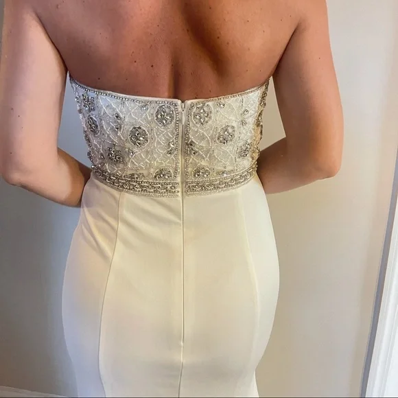 Jovani Strapless Bridal Gown